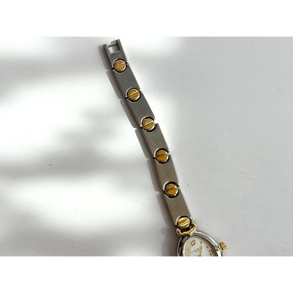 LA Express Dual T Thin Bracelet Bracelet Ladies Vintage Wristwatch - mm - WORKS! - Picture 3 of 11